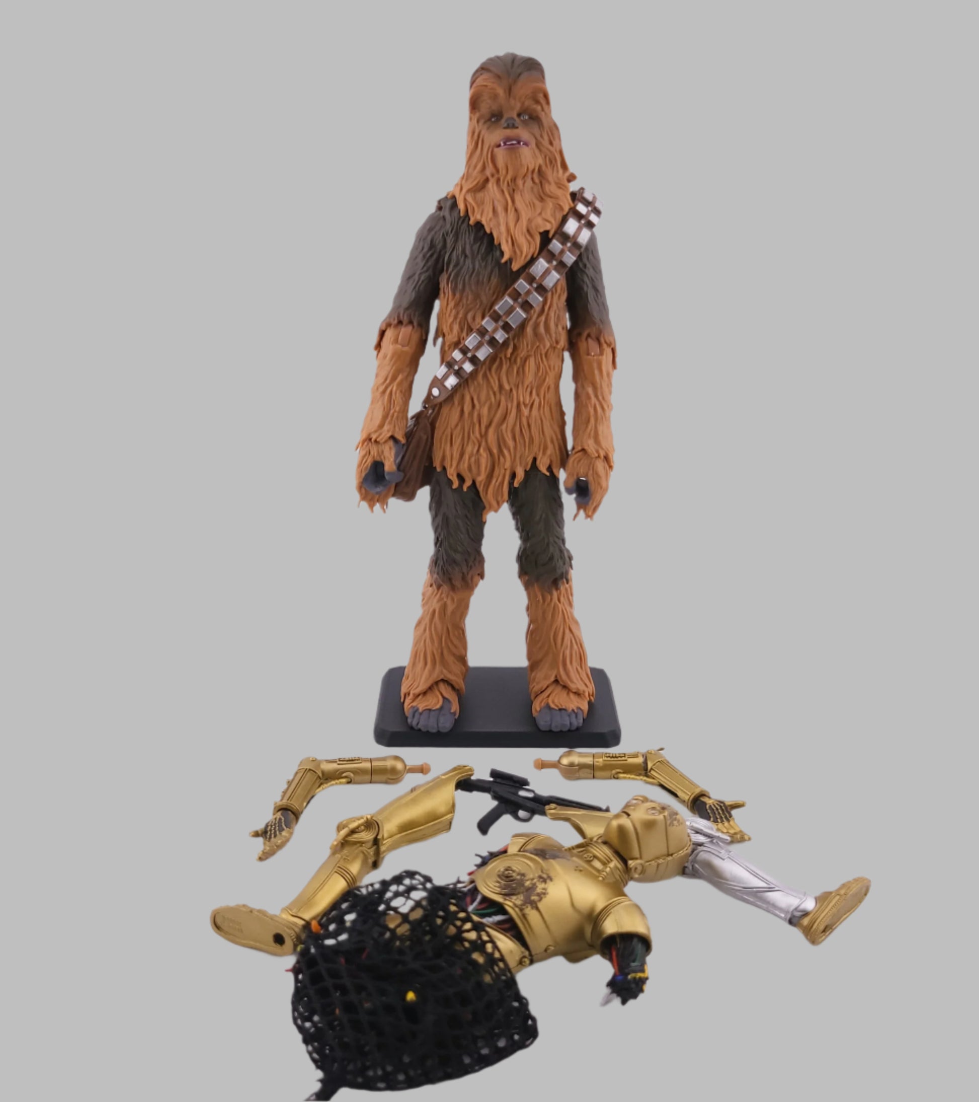 Star Wars Black Series Chewbacca and C-3PO