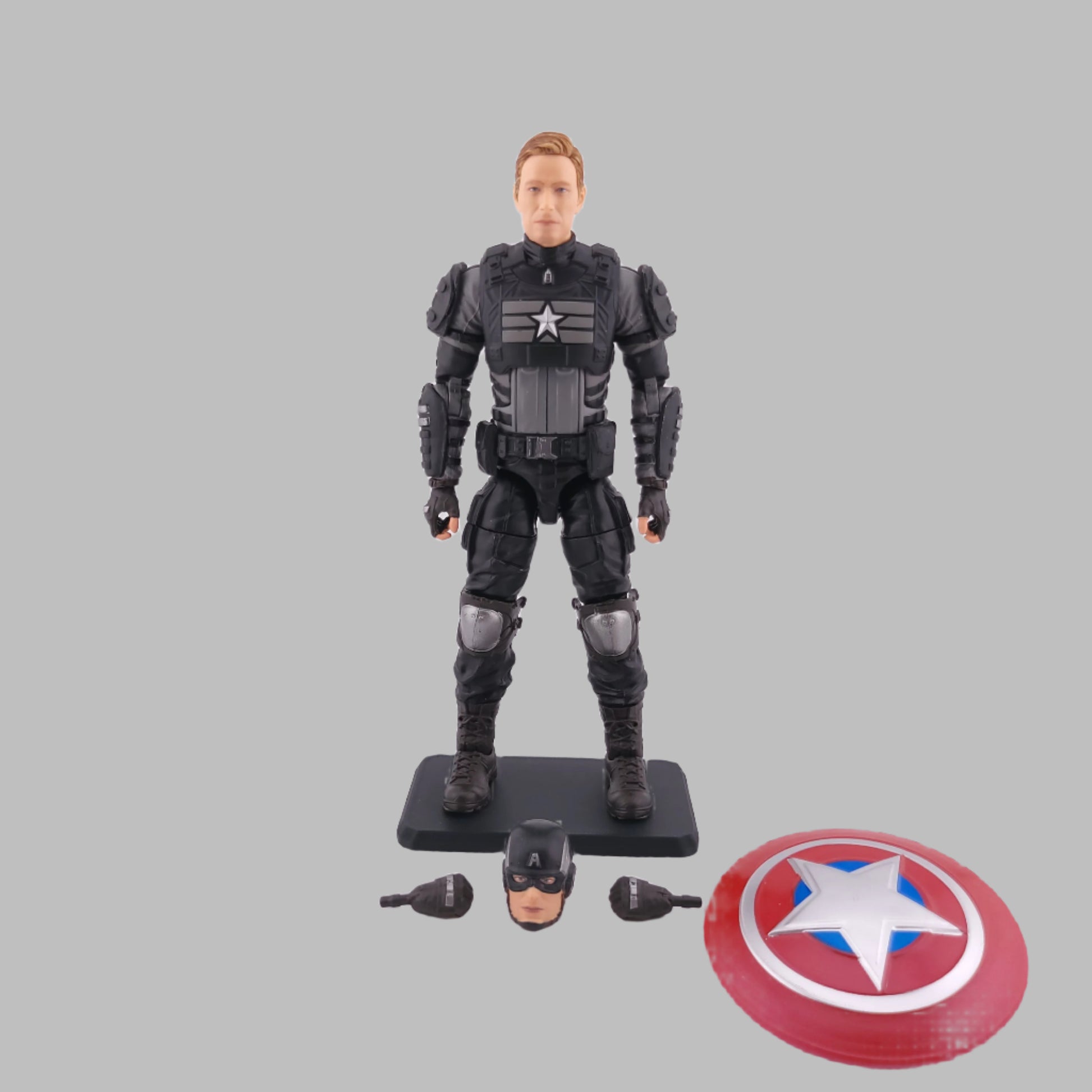 Marvel Legends Stealth Captain America (Joe Fixit BaF wave)