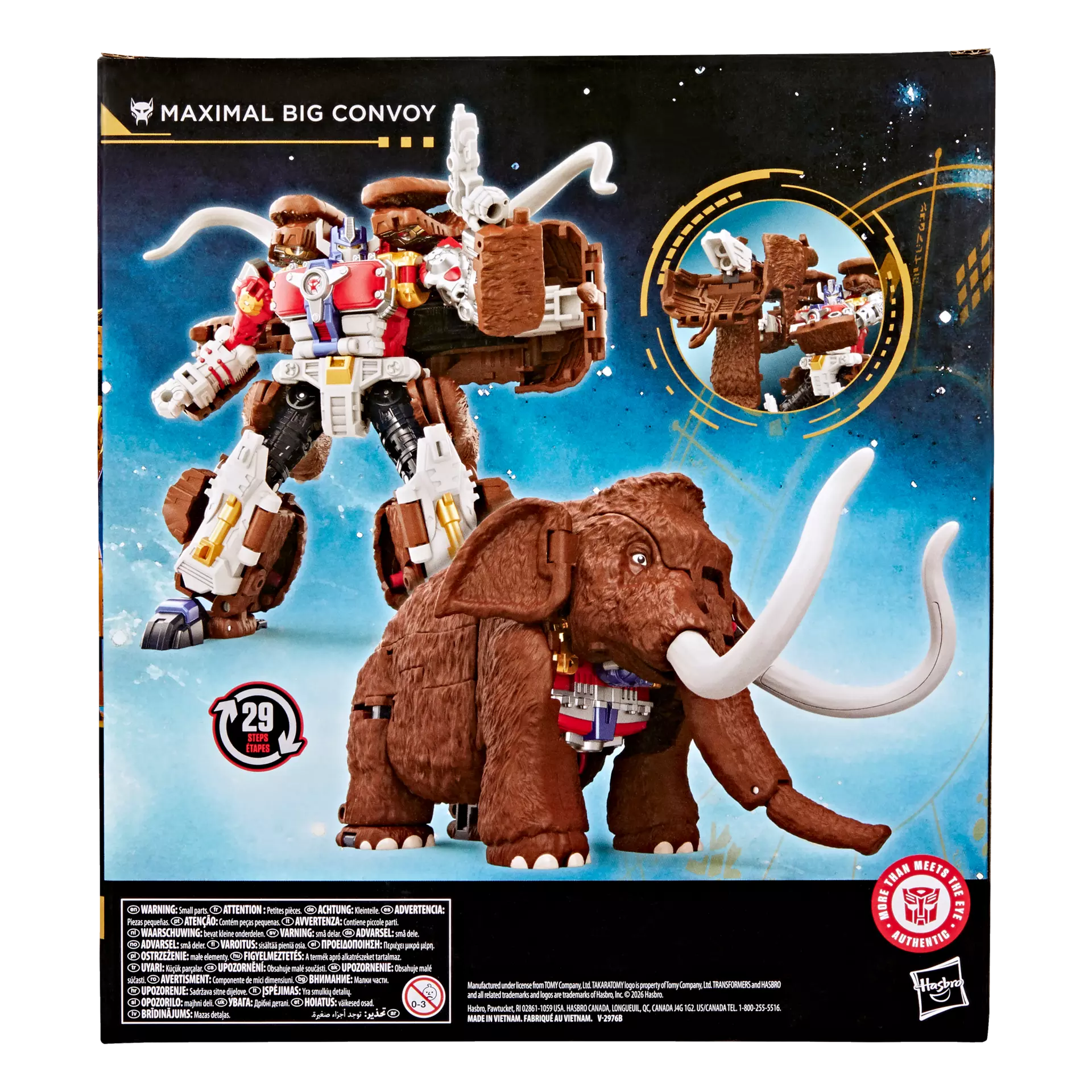 Transformers Maximal Big Convoy (Age of the Primes)