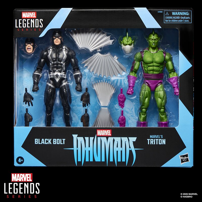 Marvel Legends Black Bolt and Triton (2-Pack)