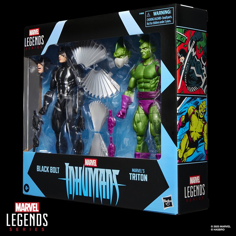 Marvel Legends Black Bolt and Triton (2-Pack)