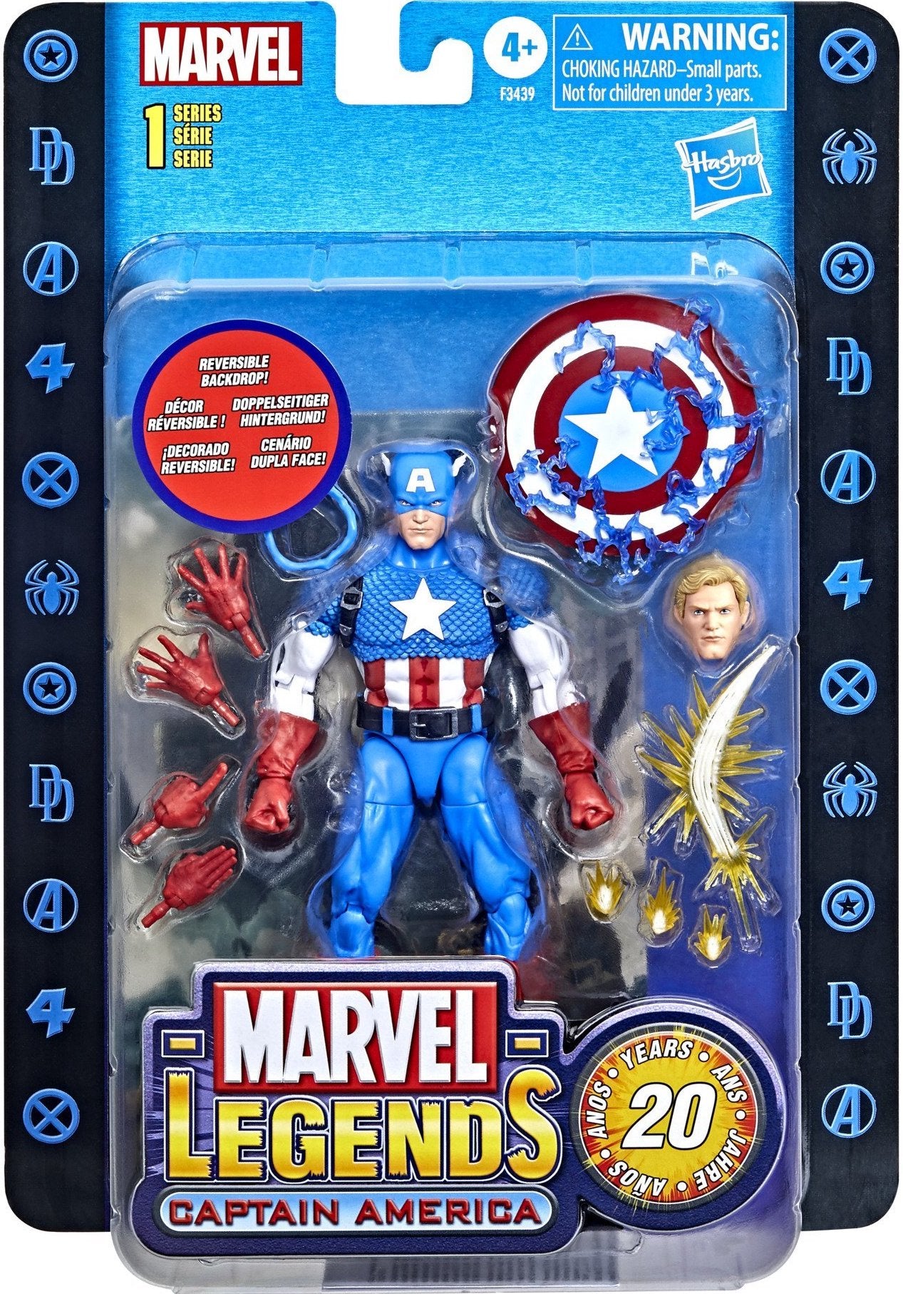 Marvel Legends Captain America Series 1 - 20th Anniversary