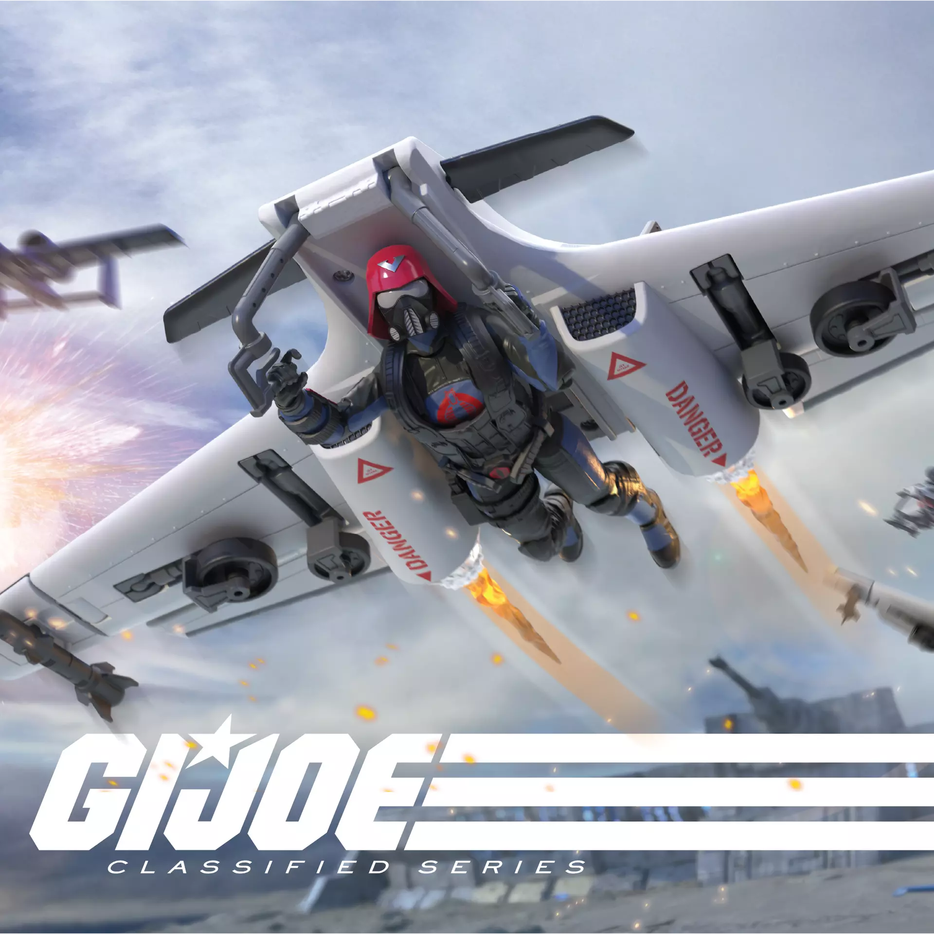 GI Joe Classified Series Cobra Pilot and Cobra C.L.A.W.