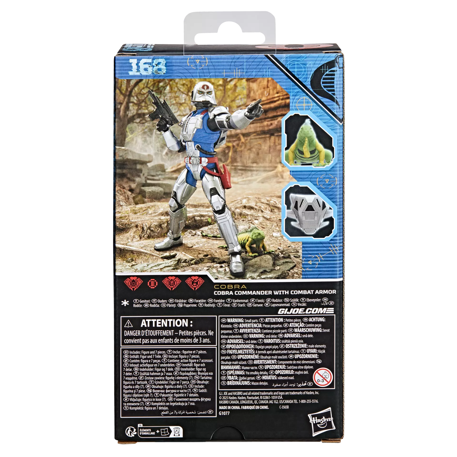 GI Joe Classified Series Cobra Commander (Combat Armor)
