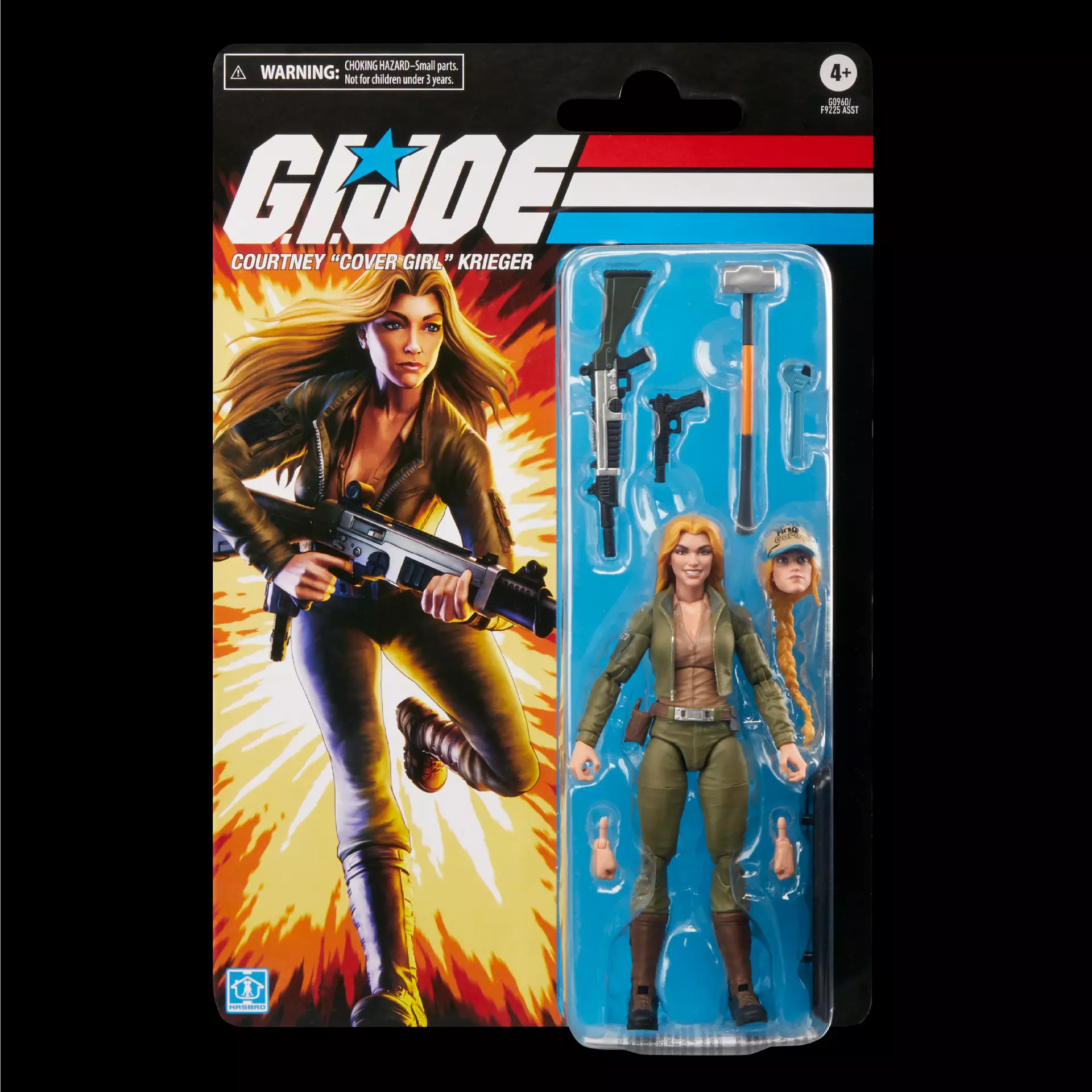 GI Joe Classified Series Courtney “Cover Girl” Krieger (Retro Card)