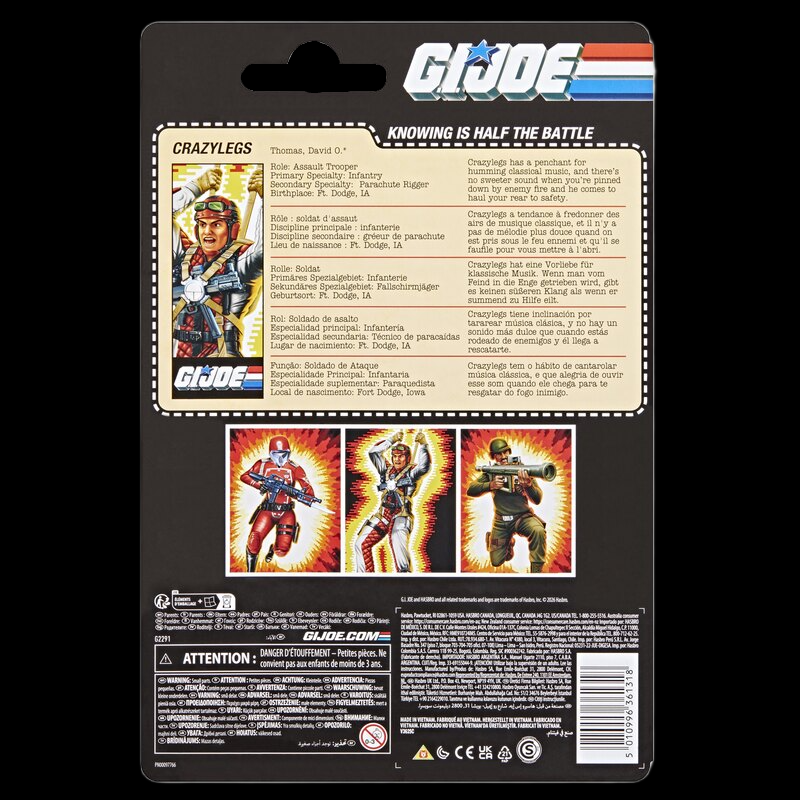 GI Joe Classified Series Crazylegs