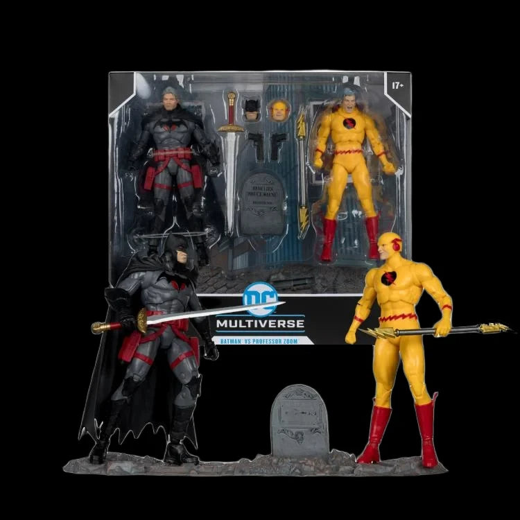 DC Multiverse Flashpoint Batman vs. Professor Zoom