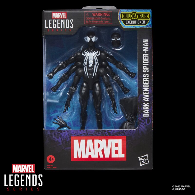 Marvel Legends Dark Avengers Spider-Man (Executioner BaF wave)