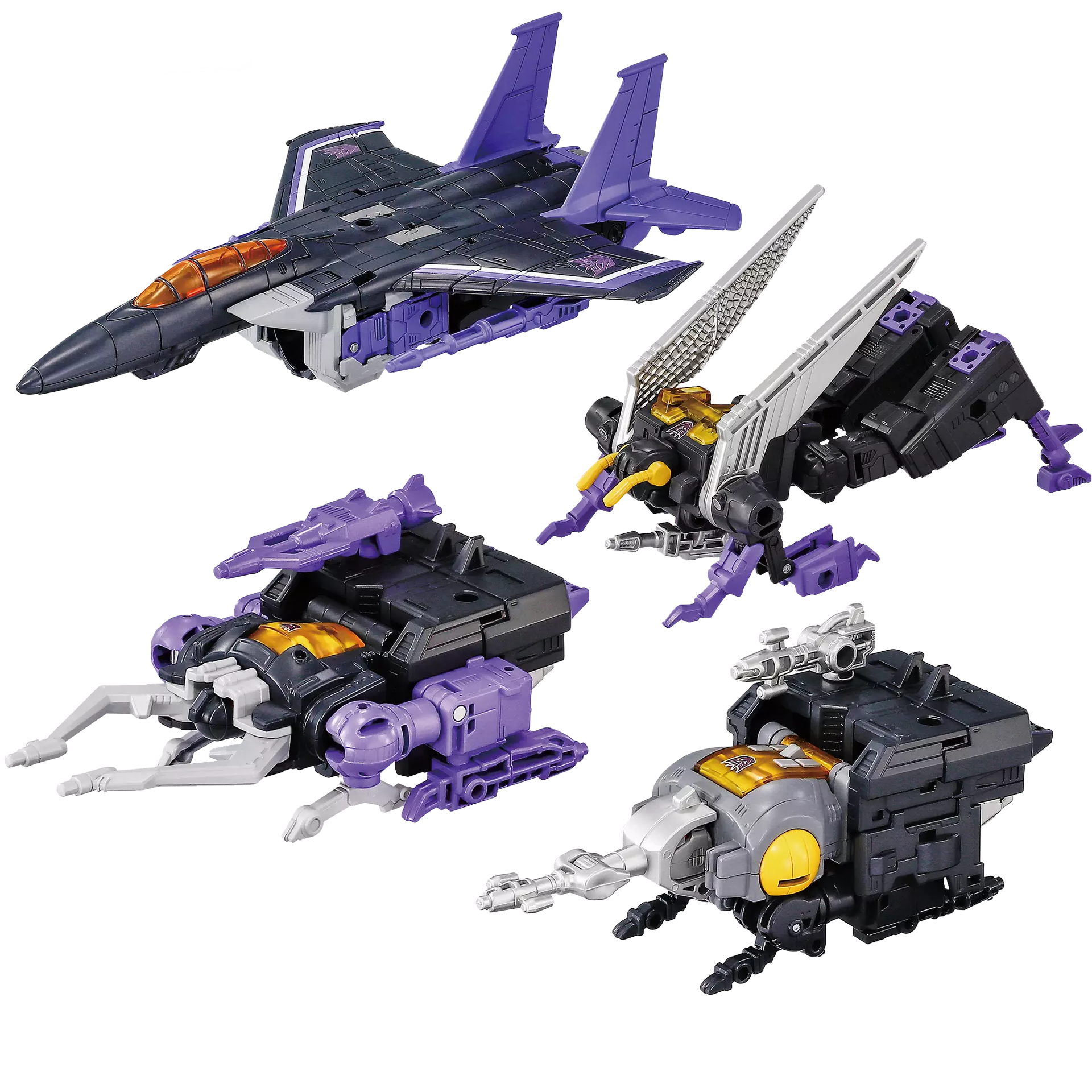 Transformers Dramatic Capture Series Decepticons (Part 2)