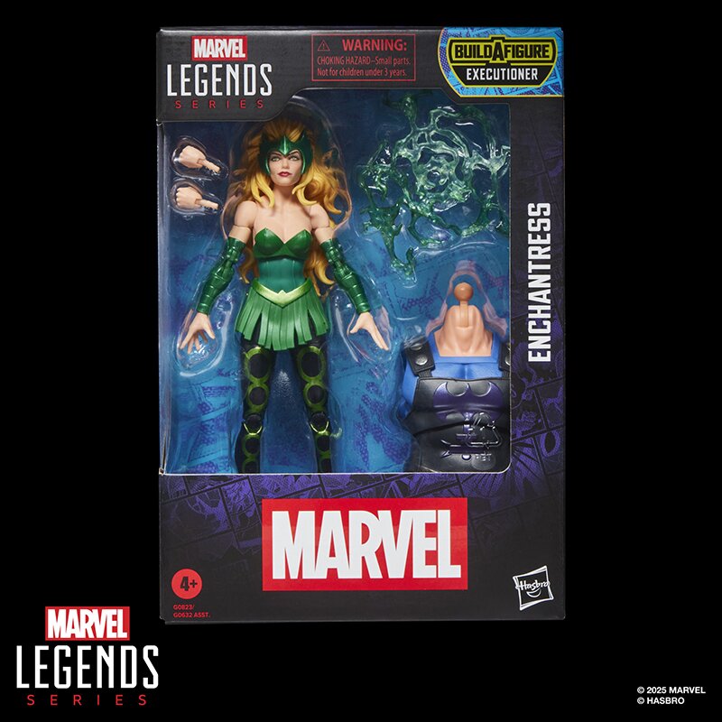 Marvel Legends Enchantress (Executioner BaF wave)