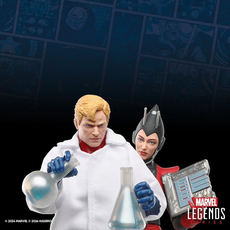 Marvel Legends Hank Pym (Giant-Man) & Janet Van Dyne (Wasp)