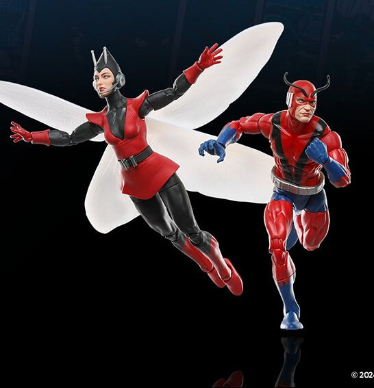 Marvel Legends Hank Pym (Giant-Man) & Janet Van Dyne (Wasp)