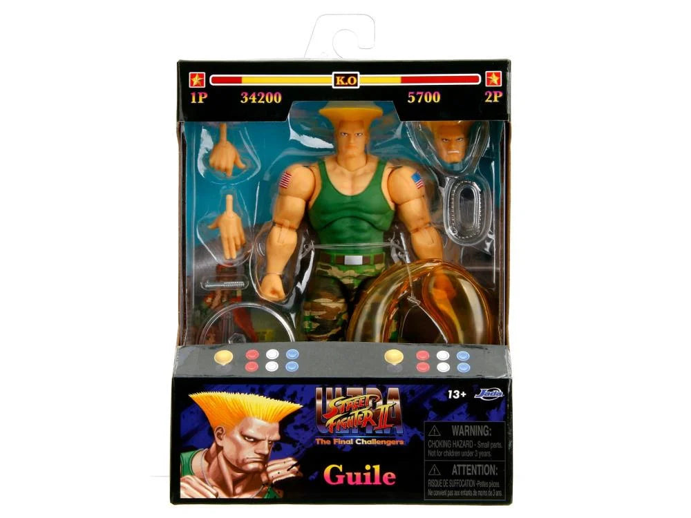 Jada Toys Guile (Ultra Street Fighter II)
