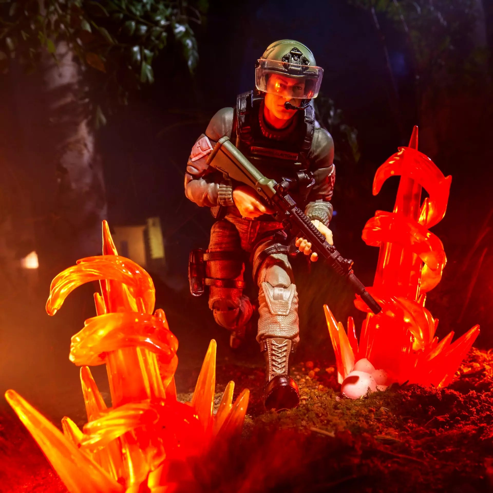 GI Joe Classified Series Clayton “Hawk” Abernathy with M.M.S. (Mobile Missile System)