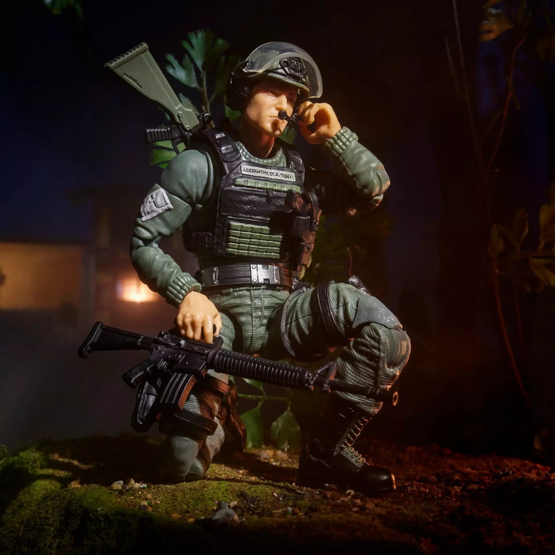 GI Joe Classified Series Clayton “Hawk” Abernathy with M.M.S. (Mobile Missile System)