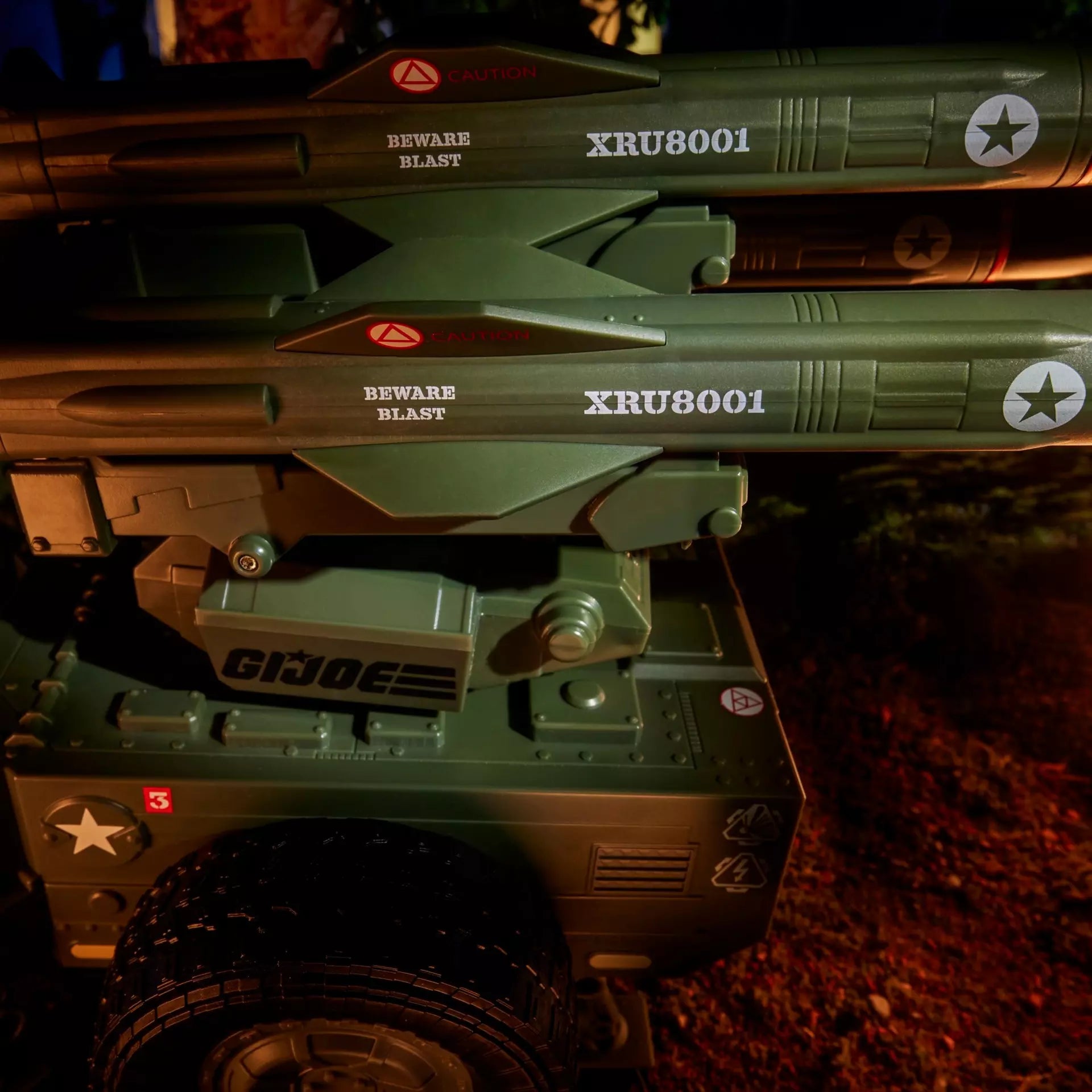 GI Joe Classified Series Clayton “Hawk” Abernathy with M.M.S. (Mobile Missile System)