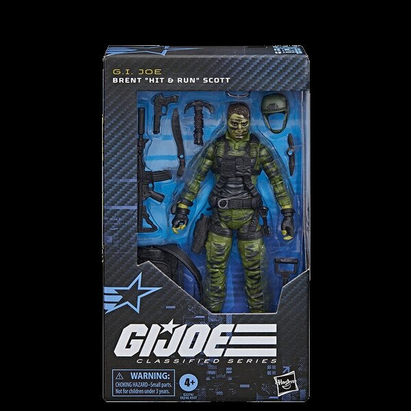 GI Joe Classified Series Brent “Hit & Run” Scott