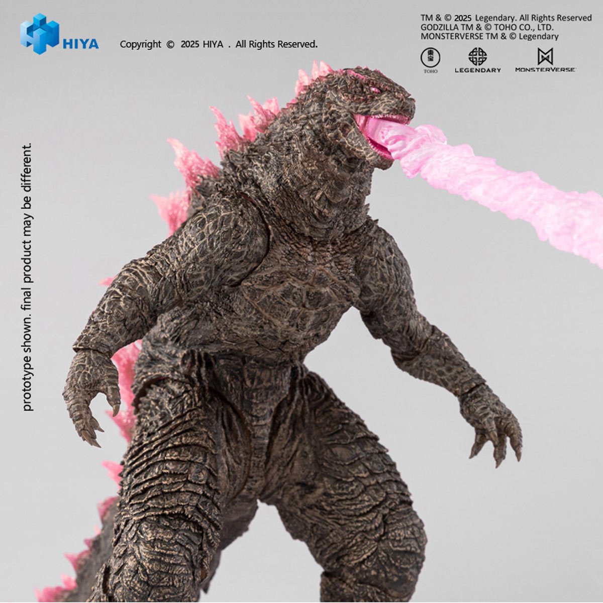 Hiya Toys Godzilla x Kong (2024): Heat Ray Godzilla Evolved (Exquisite Basic Series)