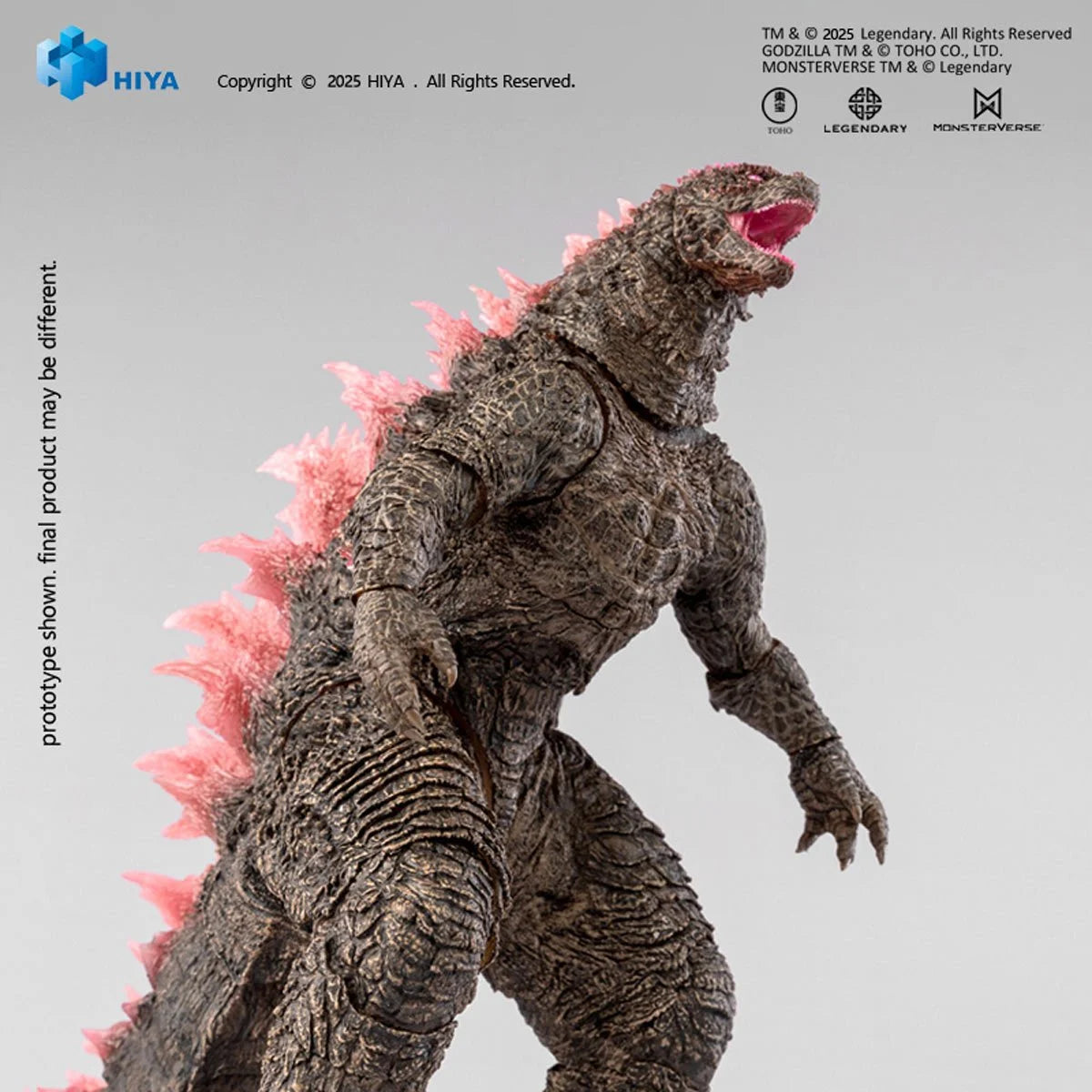 Hiya Toys Godzilla x Kong (2024): Heat Ray Godzilla Evolved (Exquisite Basic Series)