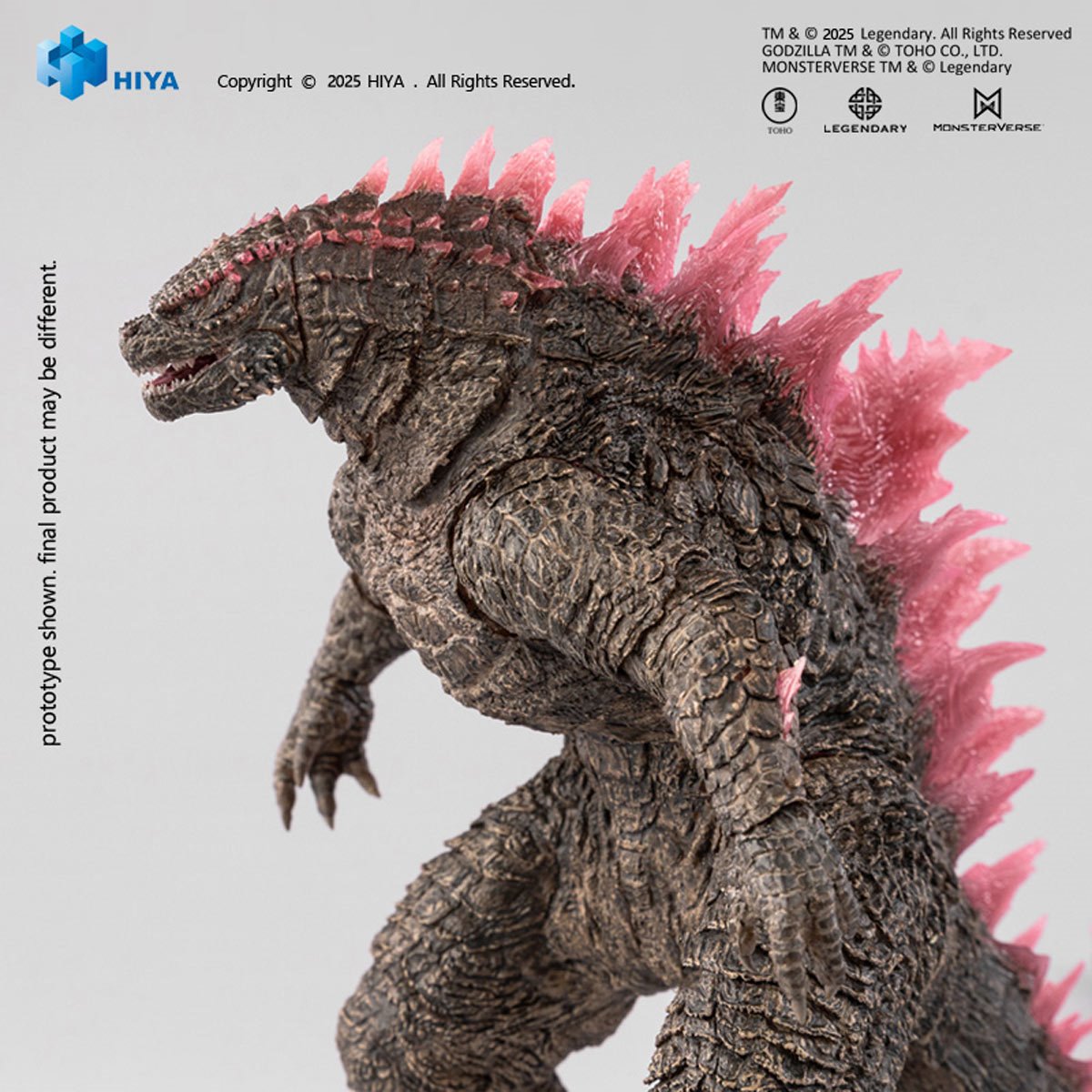 Hiya Toys Godzilla x Kong (2024): Heat Ray Godzilla Evolved (Exquisite Basic Series)
