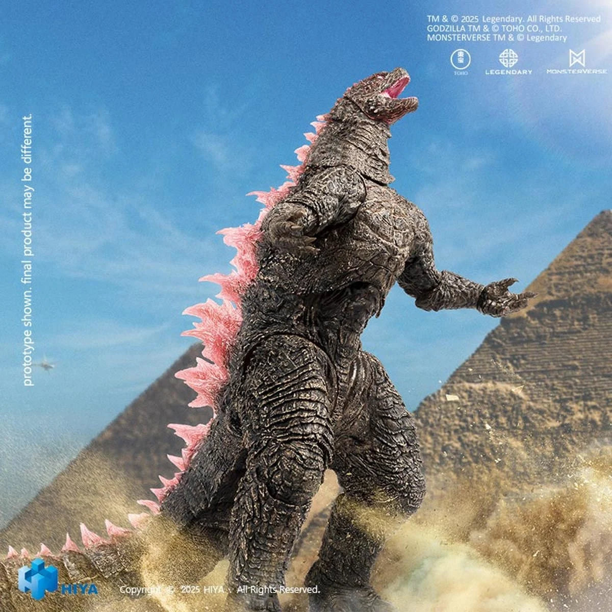 Hiya Toys Godzilla x Kong (2024): Heat Ray Godzilla Evolved (Exquisite Basic Series)