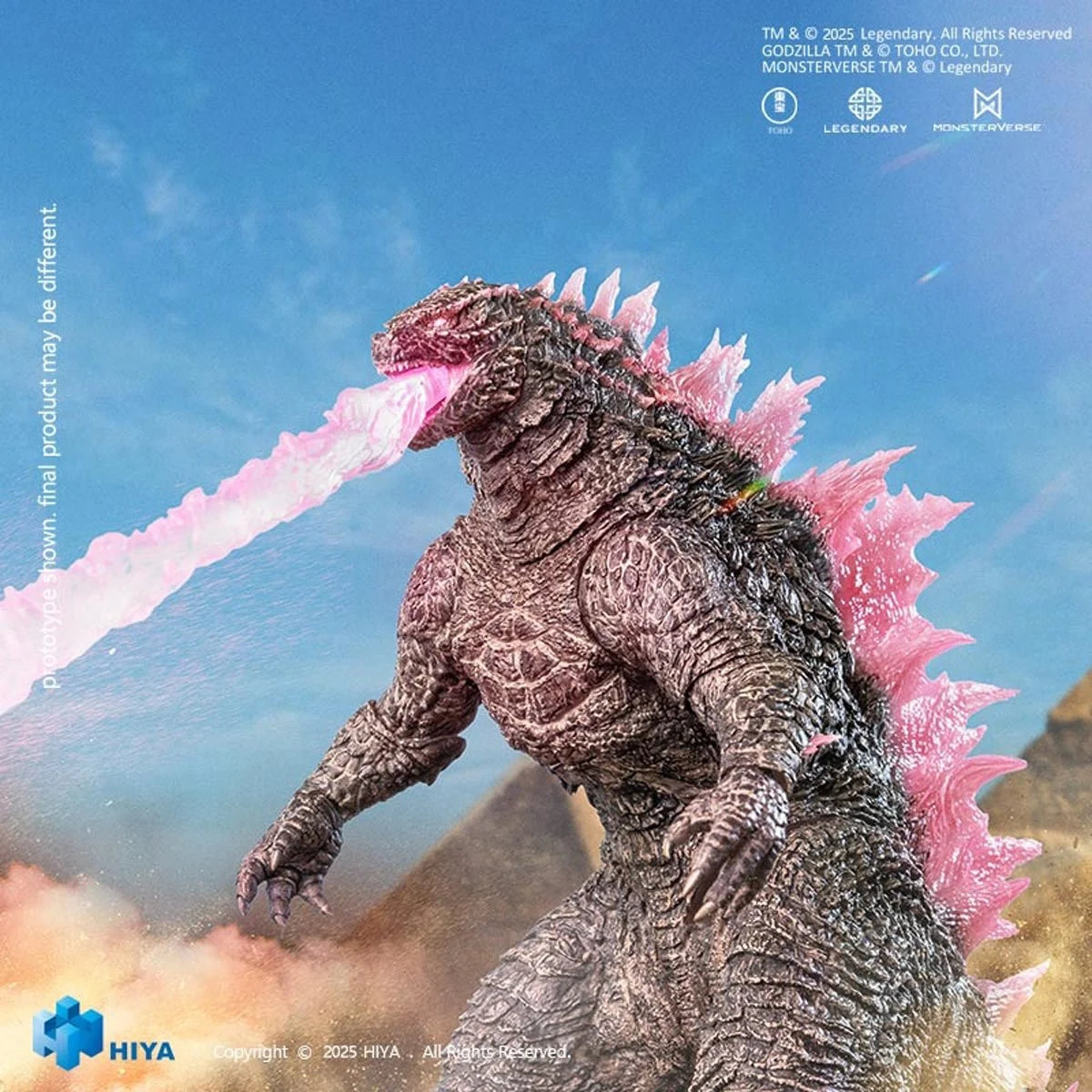 Hiya Toys Godzilla x Kong (2024): Heat Ray Godzilla Evolved (Exquisite Basic Series)