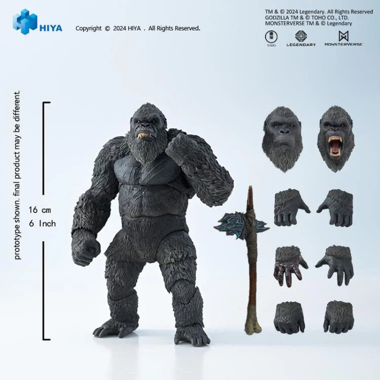 Hiya Toys Godzilla x Kong (2024): Kong (Exquisite Basic Series)