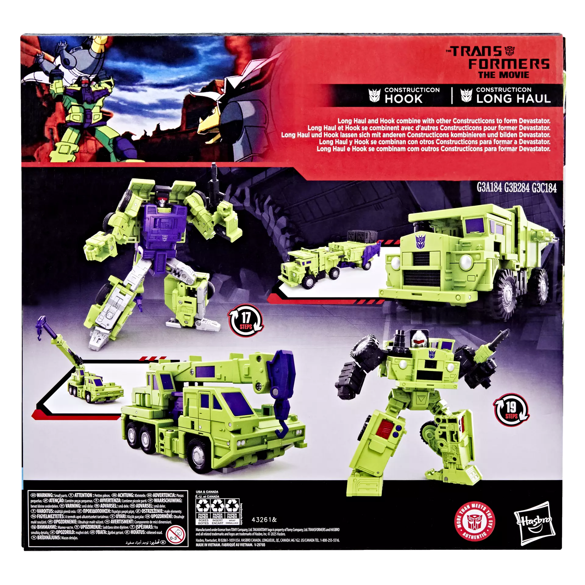 Transformers Hook and Long Haul (Studio Series)