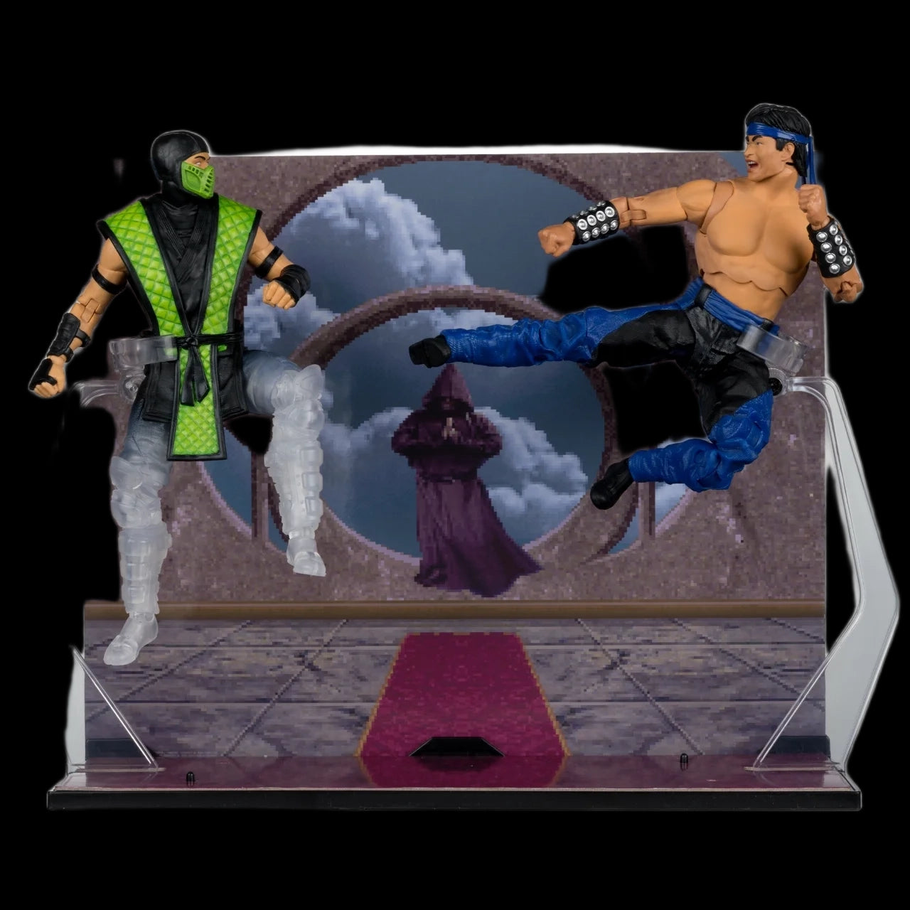 Mortal Kombat Klassic Liu Kang vs Reptile (2-Pack)
