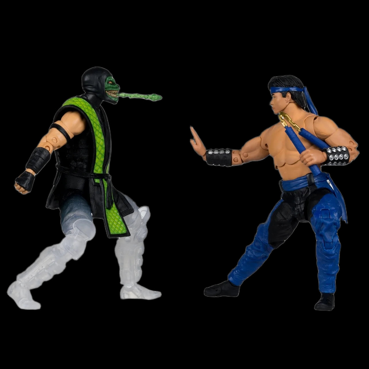 Mortal Kombat Klassic Liu Kang vs Reptile (2-Pack)