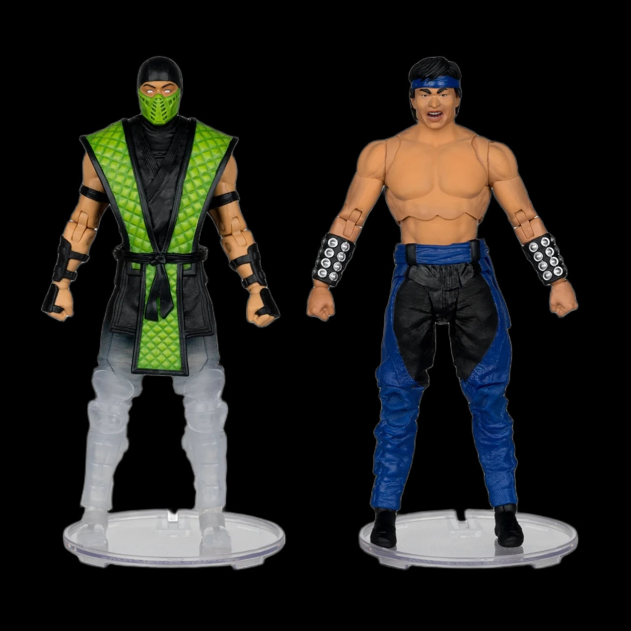 Mortal Kombat Klassic Liu Kang vs Reptile (2-Pack)