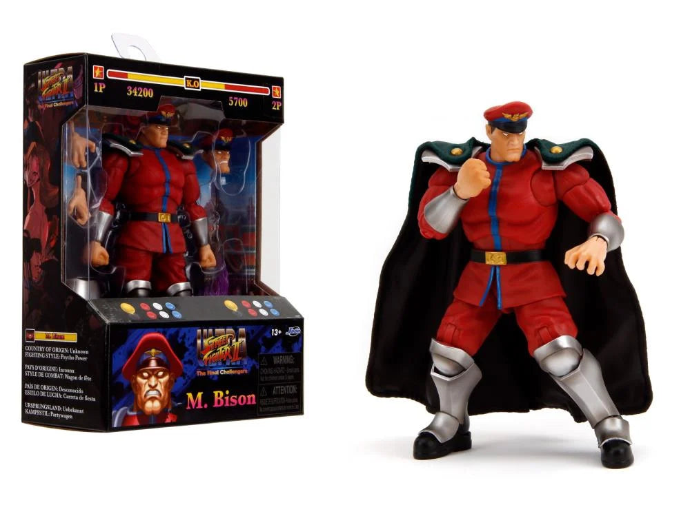 Jada Toys M. Bison (Ultra Street Fighter II)