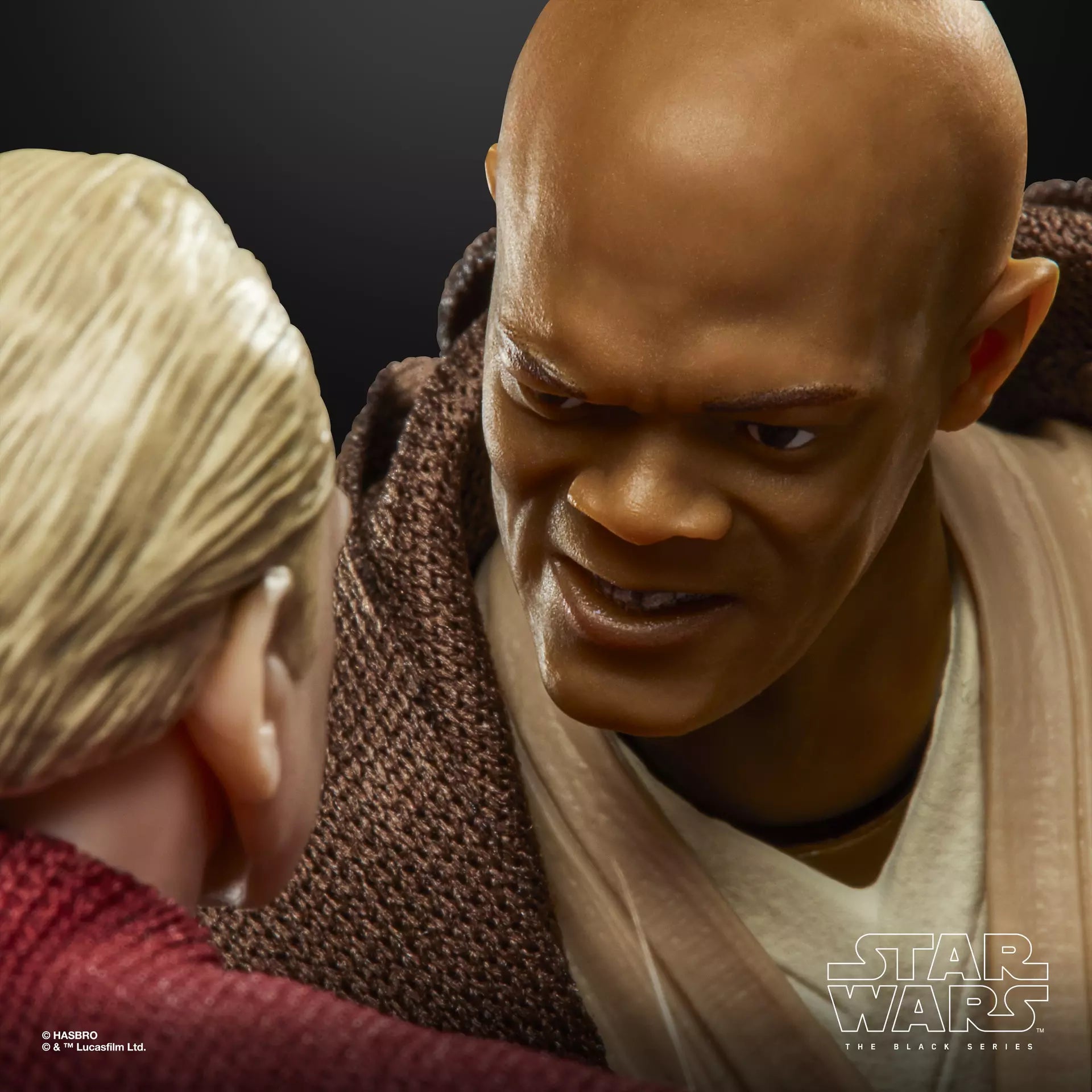 Star Wars The Black Series Mace Windu and Darth Sidious