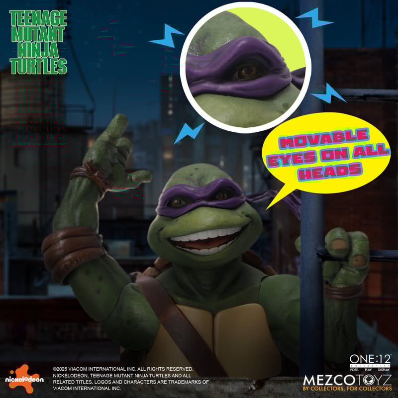 Mezco Toyz One:12 Collective Teenage Mutant Ninja Turtles (1990)