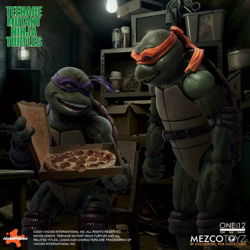 Mezco Toyz One:12 Collective Teenage Mutant Ninja Turtles (1990)