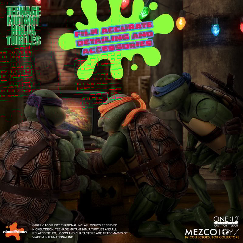 Mezco Toyz One:12 Collective Teenage Mutant Ninja Turtles (1990)