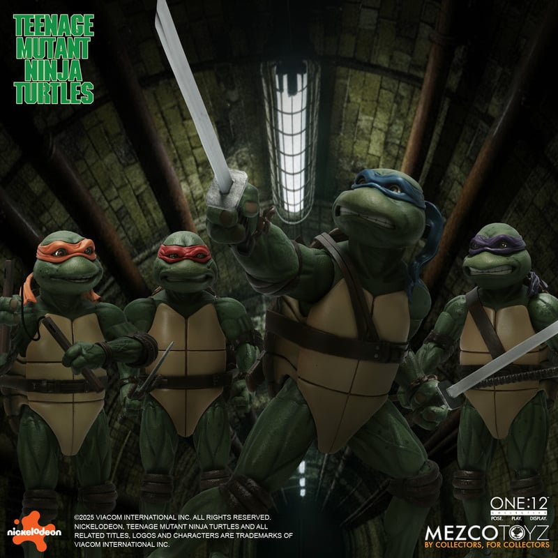 Mezco Toyz One:12 Collective Teenage Mutant Ninja Turtles (1990)