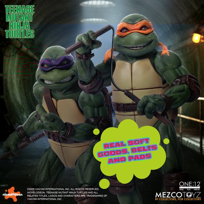 Mezco Toyz One:12 Collective Teenage Mutant Ninja Turtles (1990)