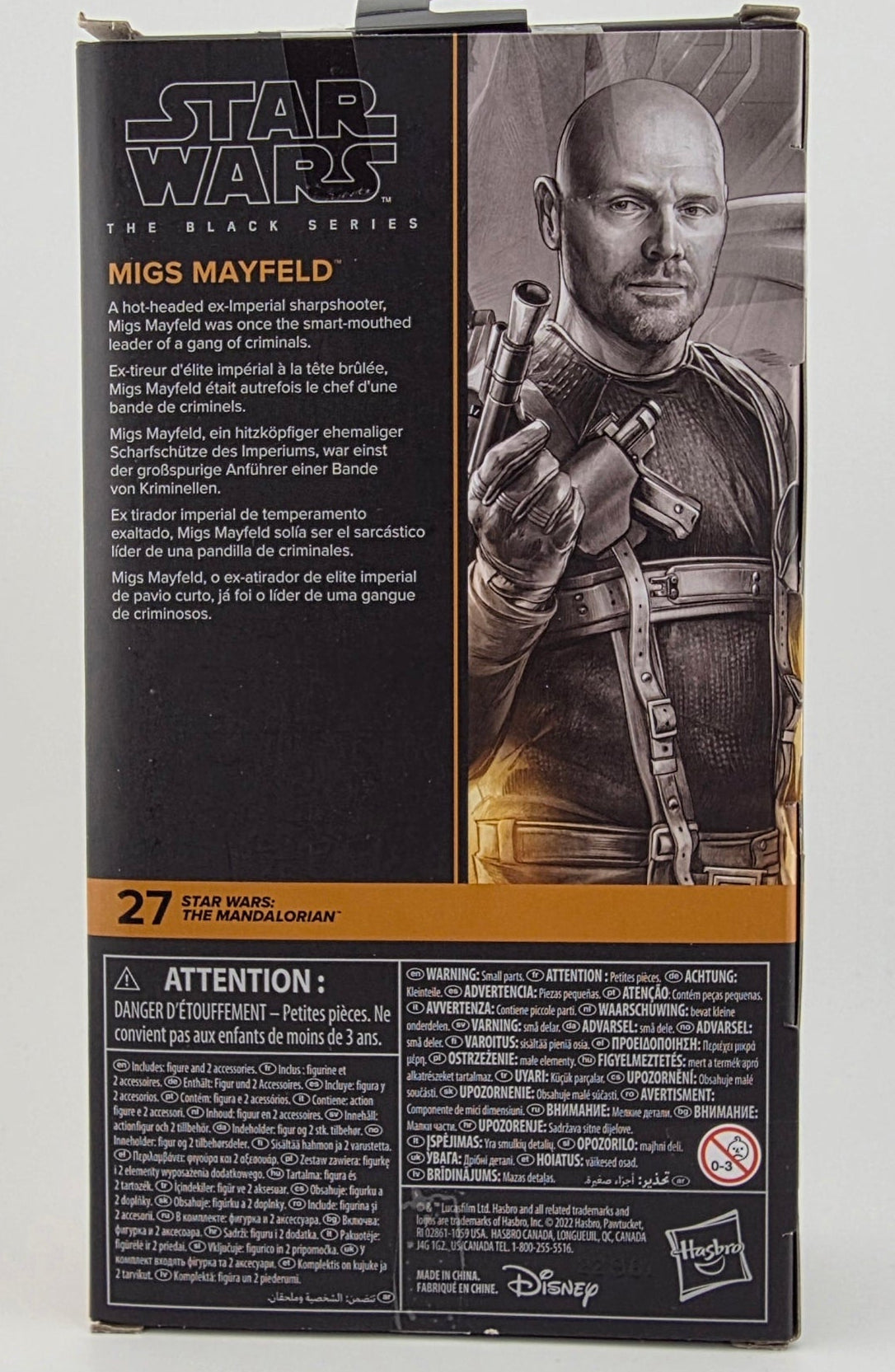 Star Wars Black Series Migs Mayfeld