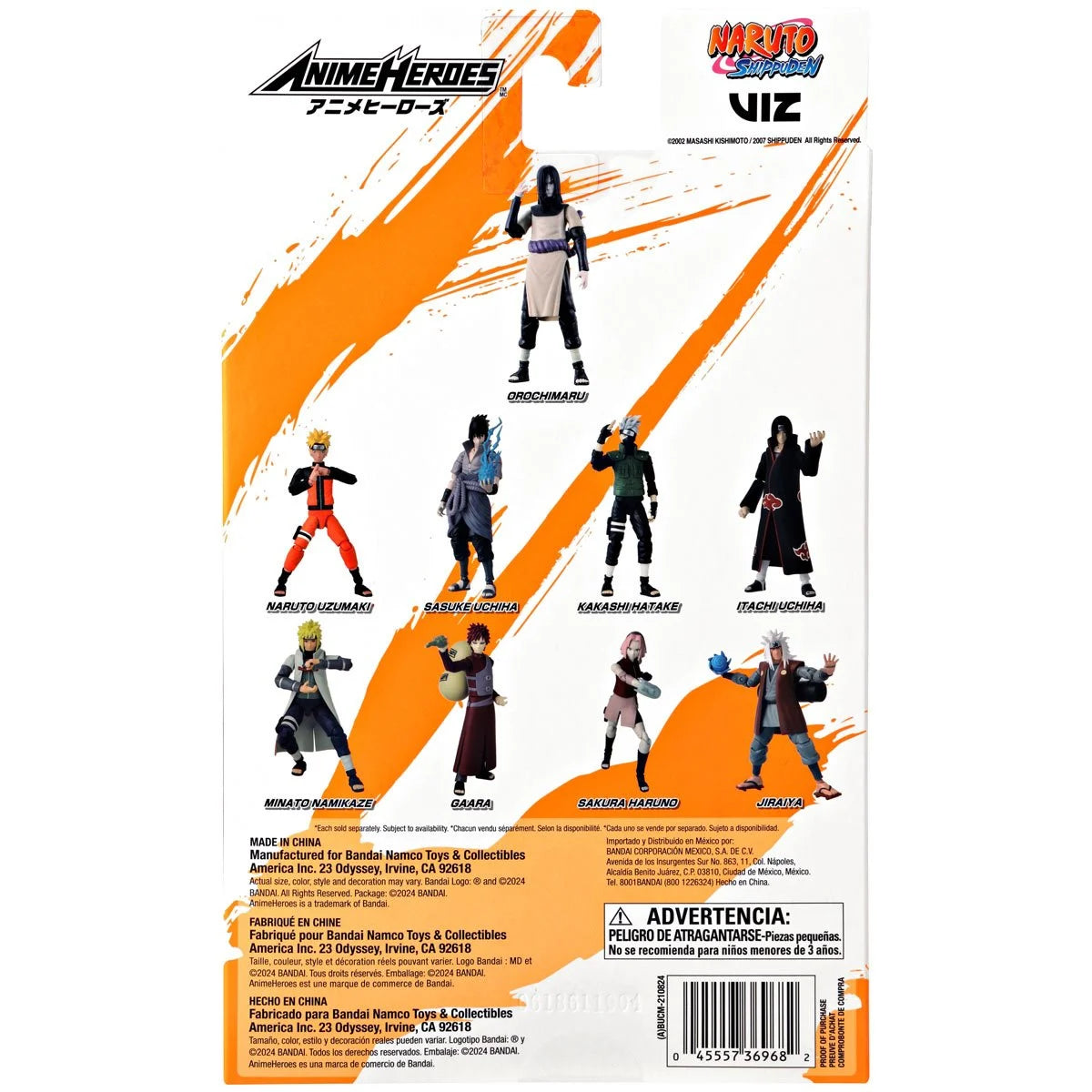 Anime Heroes Naruto Shippuden Orochimaru