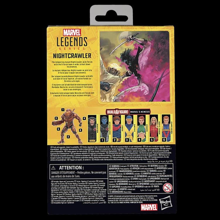 Marvel Legends Nightcrawler (Nemesis BaF wave)