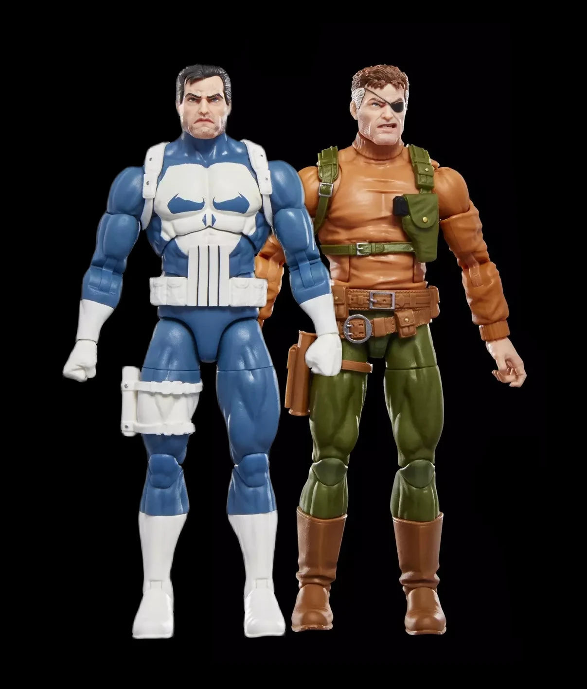 Marvel Legends Punisher and Nick Fury (Gamerverse)