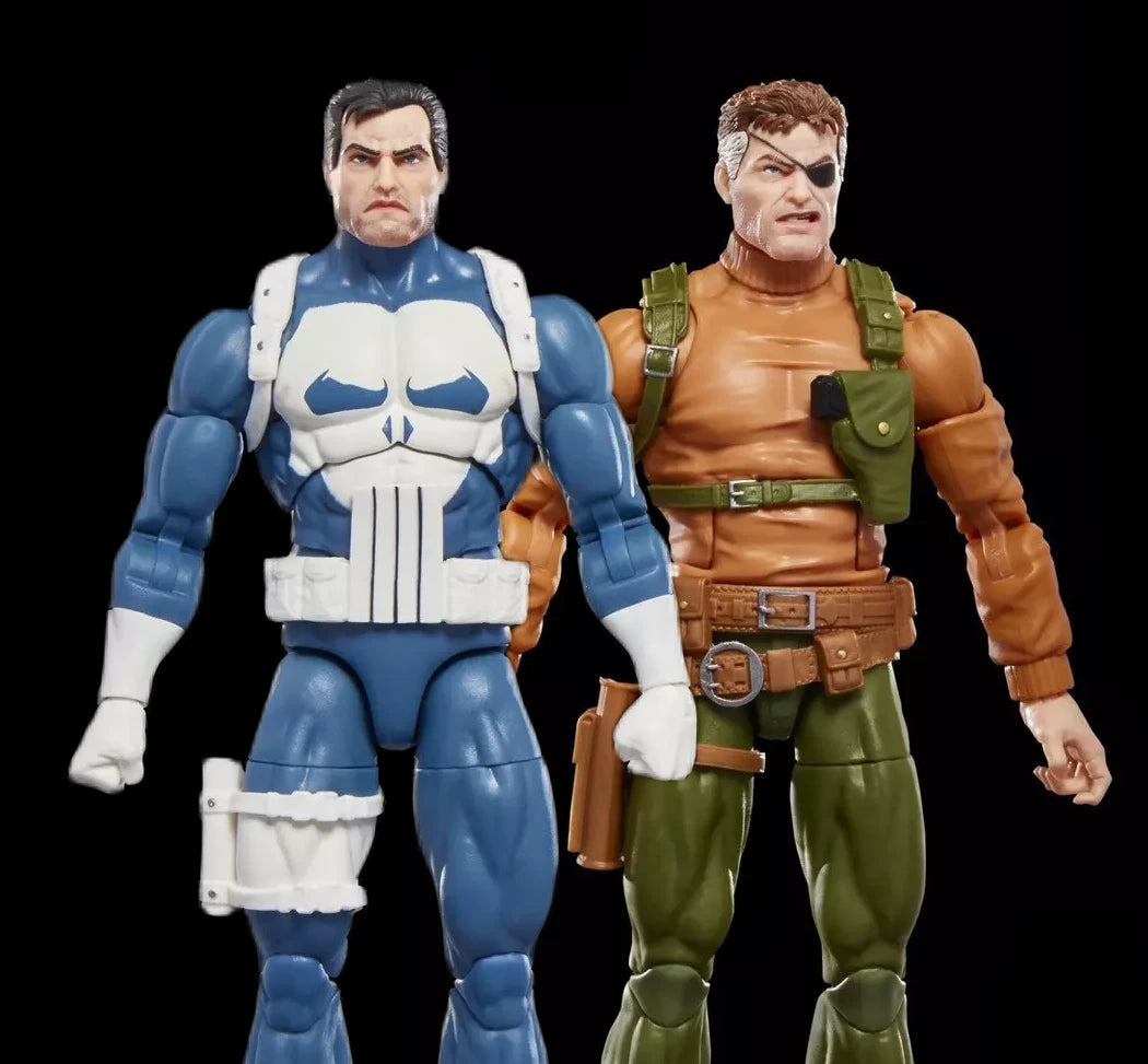 Marvel Legends Punisher and Nick Fury (Gamerverse)