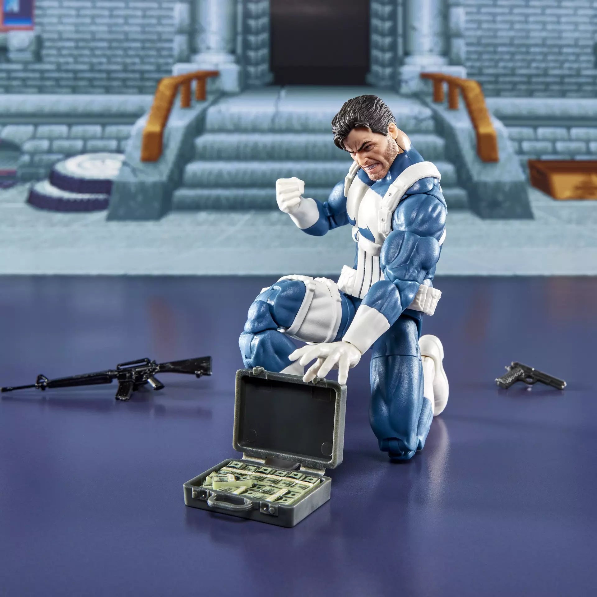 Marvel Legends Punisher and Nick Fury (Gamerverse)