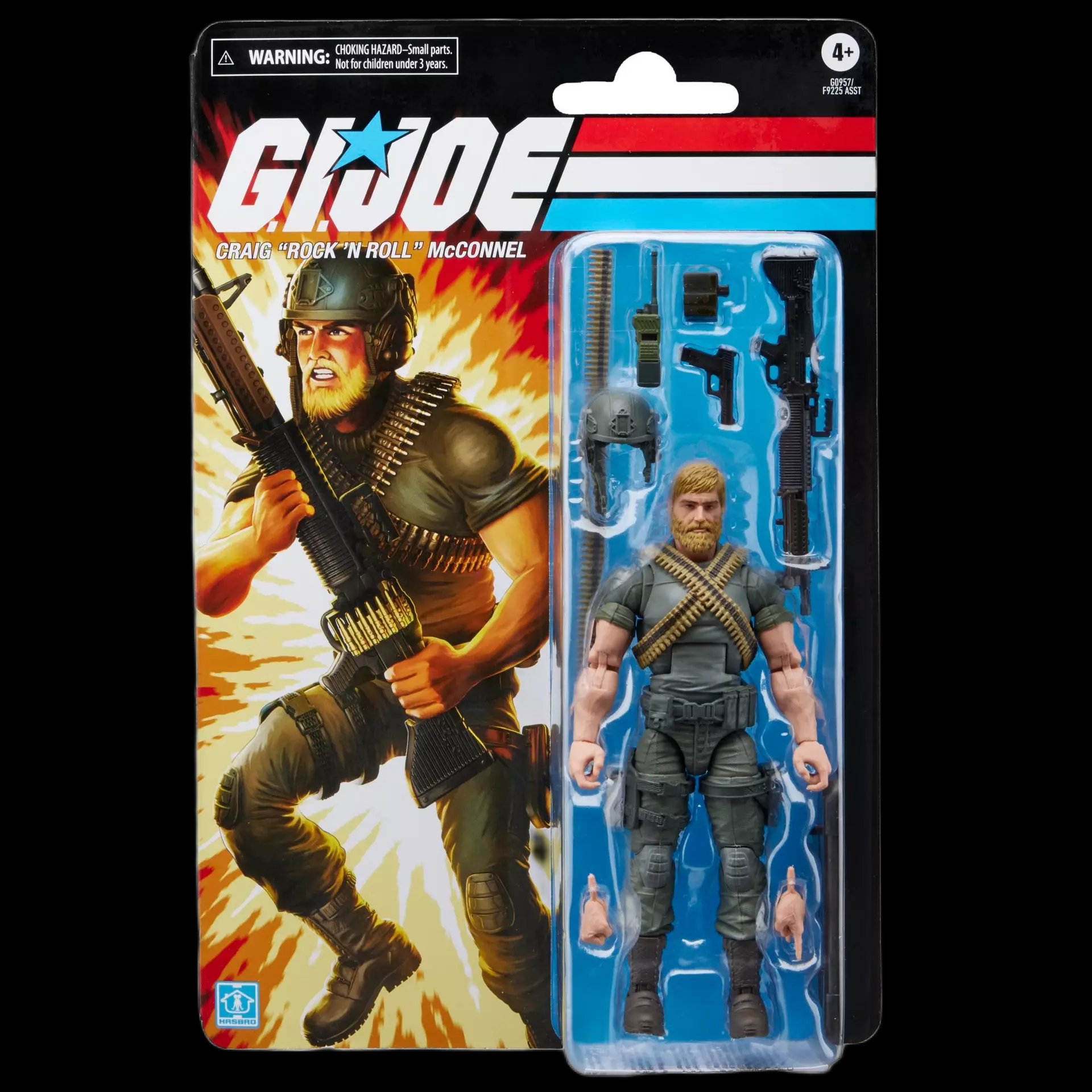 GI Joe Classified Series Craig “Rock ’N Roll” McConnel (Retro Card)