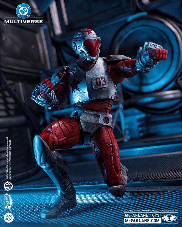 DC Multiverse Rocket Red Brigade (Justice League: Generation Lost)