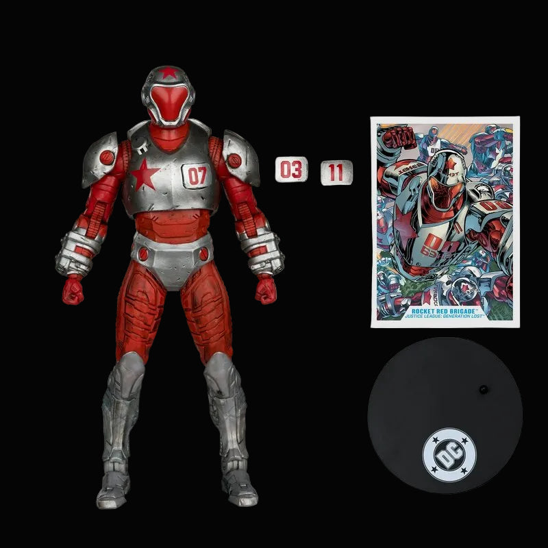 DC Multiverse Rocket Red Brigade (Justice League: Generation Lost)