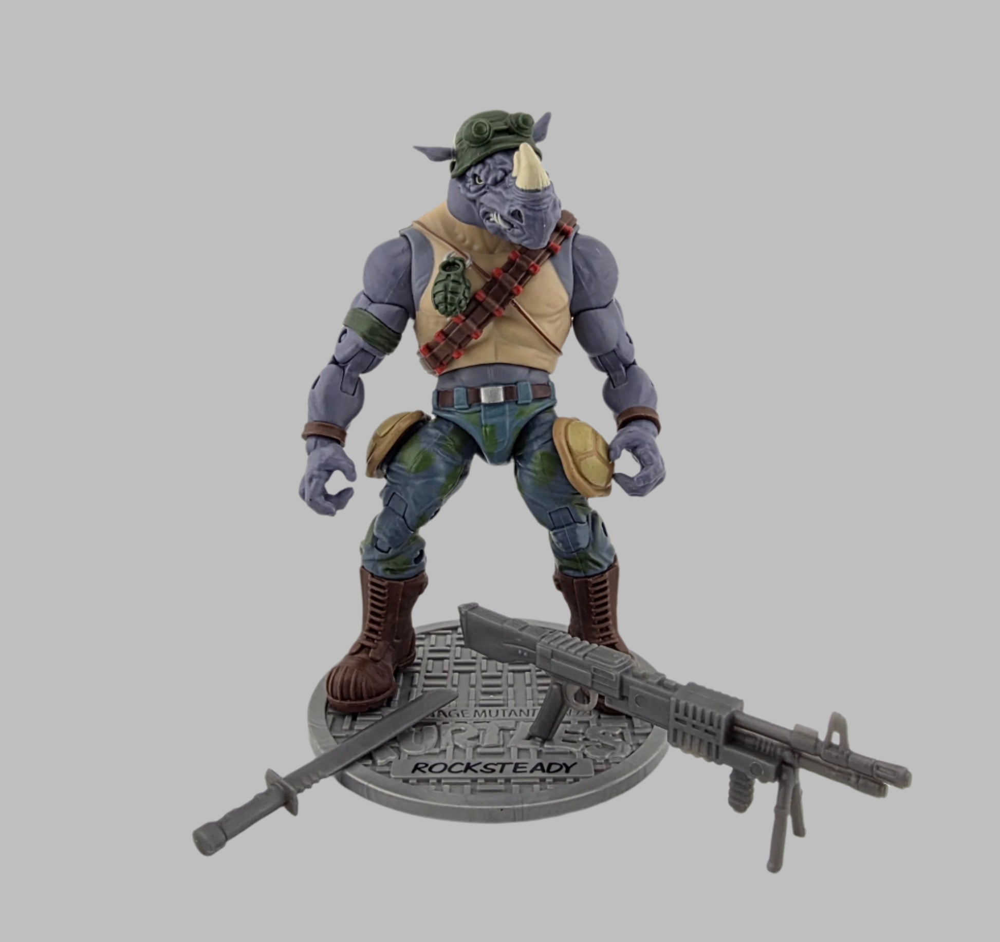 Playmates Rocksteady (Leonardo vs Rocksteady 2-Pack)