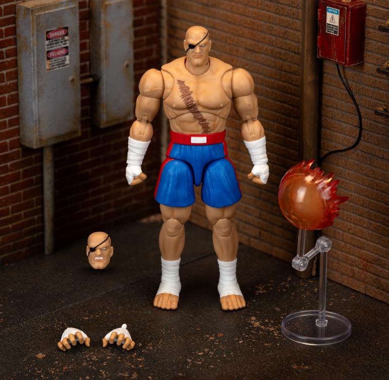 Jada Toys Sagat (Ultra Street Fighter II)