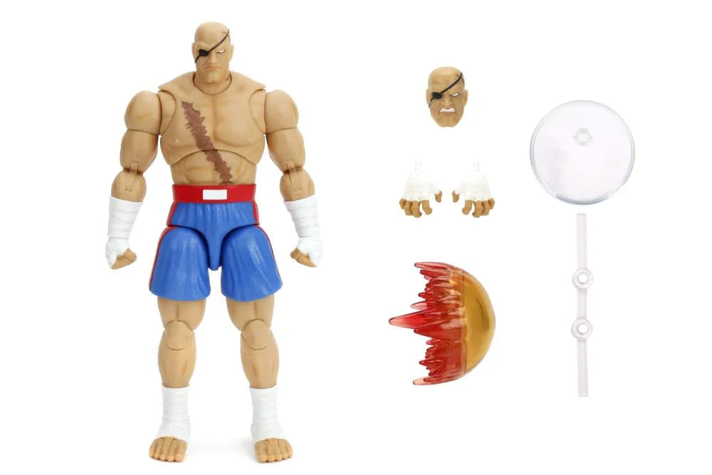 Jada Toys Sagat (Ultra Street Fighter II)